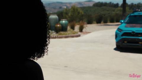 La brune met sa chatte sur le visage d&rsquo;une ebony trompeuse